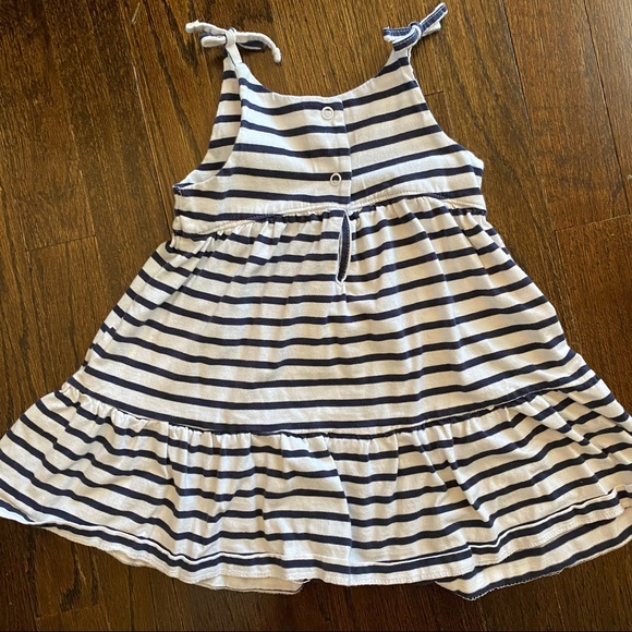 Oshkosh 18M Red, White, & Blue Striped Dress - Picture 3 of 3